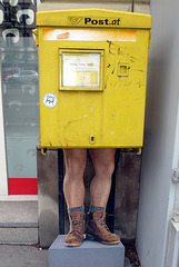 In Wien begegnete ich einem Briefträger...