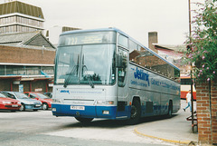 Cambridge Coach Services 'Jetlink' N312 VAV at Norwich - 31 Jul 2001