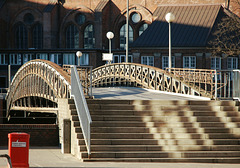 Hamburg Speicherstadt: Jungfernbrücke