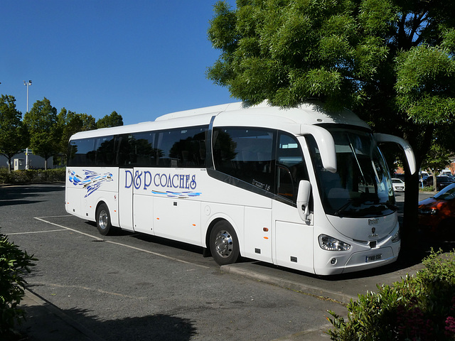 D & P Coaches YN18 SSU at Ferrybridge Service Area - 24 May 2019 (P1010910) D & P Coaches YN18 SSU at Ferrybridge Service Area - 24 May 2019 (P1010910)