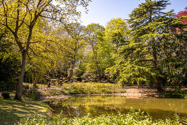 Birkenhead Park lake