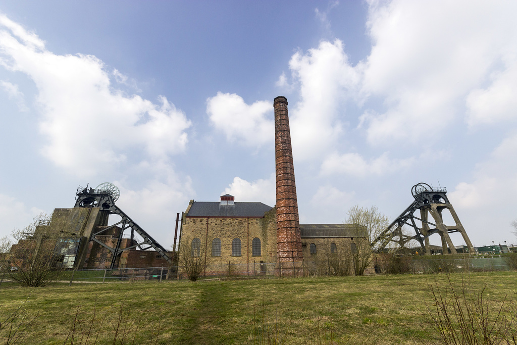 Pleasley Colliery - southern aspect.