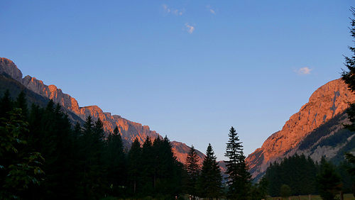 Sonnenaufgang im Seetal / Sunrise at Lake Valley