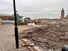 Town centre being demolished ready for redevelopment