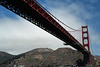 San Francisco, Golden Gate Bridge, Looking up