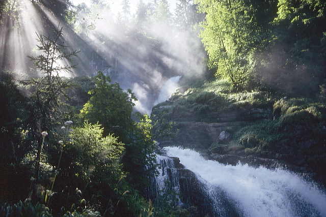 Giesbach Falls Switserland 1988