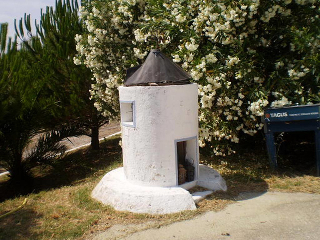 Replica of windmill.