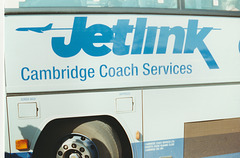 Cambridge Coach Services 'Jetlink' fleetname - 9 Apr 2000