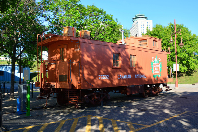 Canada 2016 – The Canadian – CNR Caboose