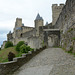 The Castle of Carcassonne, The Western Wall and Passage to the Gate of Aude