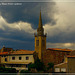 Gewitter ++ber der Stadt