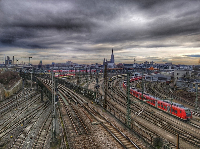 Gleisanlagen Hauptbahnhof Ulm