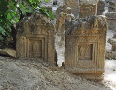 Stele from the Tophet in Carthage, June 2014