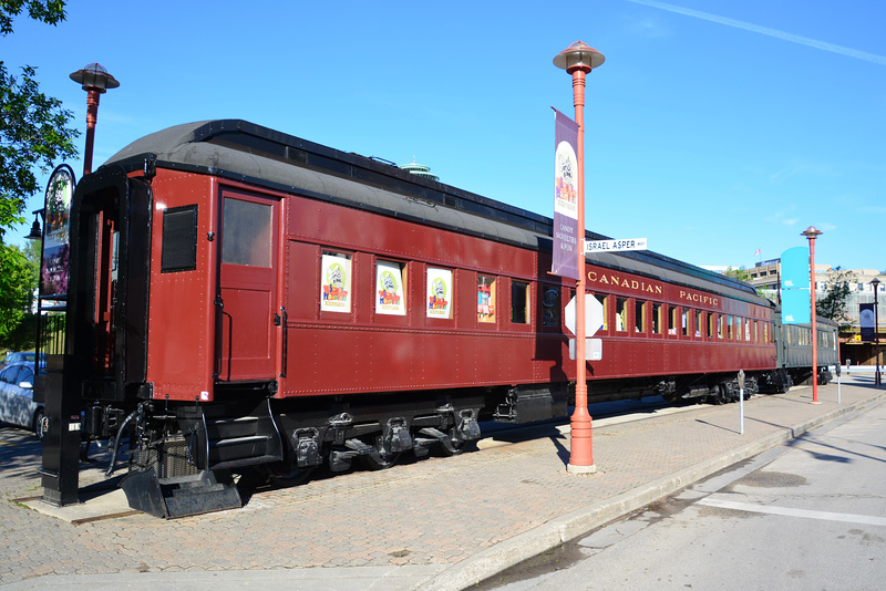 Canada 2016 – The Canadian – Old Canadian Pacific railway carriage