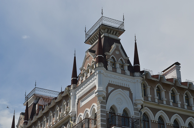 Одесса, Музей Современного Искусства (верх здания)