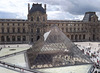 Pyramid and Courtyard of the Louvre, June 2014