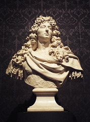 Bust of King Louis XIV by Coysevox in the Metropolitan Museum of Art, May 2018