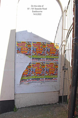 Posters on 97 Seaside - Eastbourne - 14 6 2022