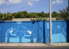 Muro Azul (Blue Wall).