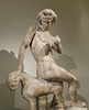 Detail of Dionysos Seated on a Panther in the Metropolitan Museum of Art, September 2018