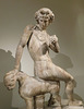 Detail of Dionysos Seated on a Panther in the Metropolitan Museum of Art, September 2018