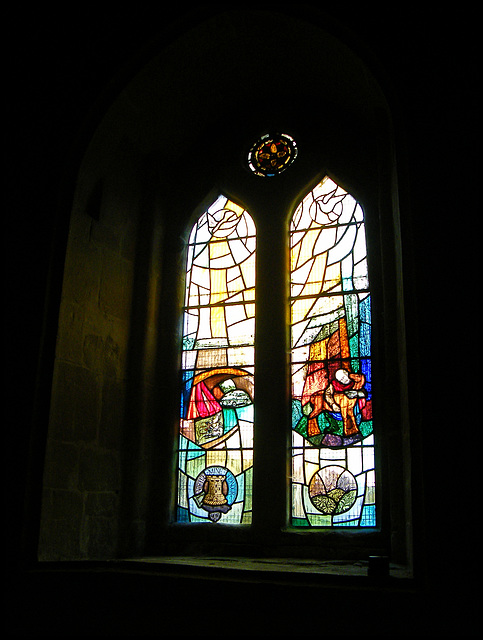 window at St Giles