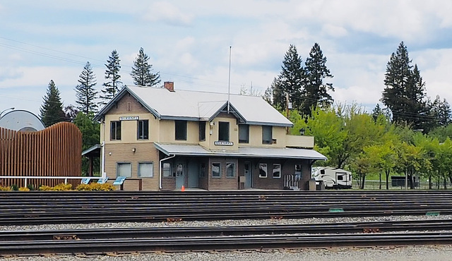 Quesnel Railroad Station.