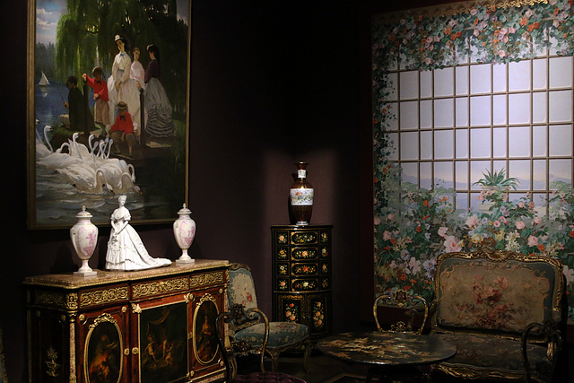 Déco d'intérieur au musée des Arts Décoratifs .