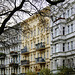 Berlin-Kreuzberg: Eine prächtige Häuserfront aus der Gründerzeit - A splendid front of houses from the Wilhelminian period