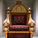 Trône de Napoléon 1er - " Sur le plus haut trône du monde , on est jamais assis que sur son c.. " ( Montaigne )