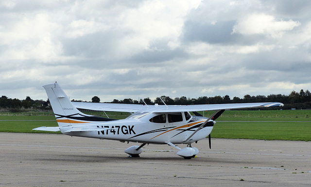 N747GK at Duxford - 11 October 2020