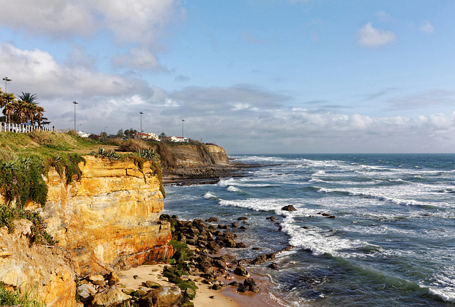 Praia de S. Pedro do Estoril, Cascais, Portugal