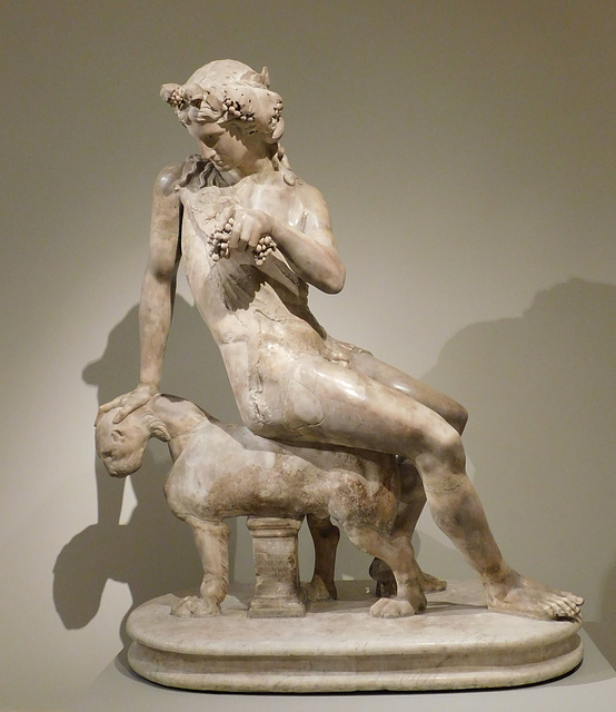 Dionysos Seated on a Panther in the Metropolitan Museum of Art, September 2018