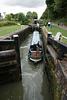 Narrowboat On Caen Hill