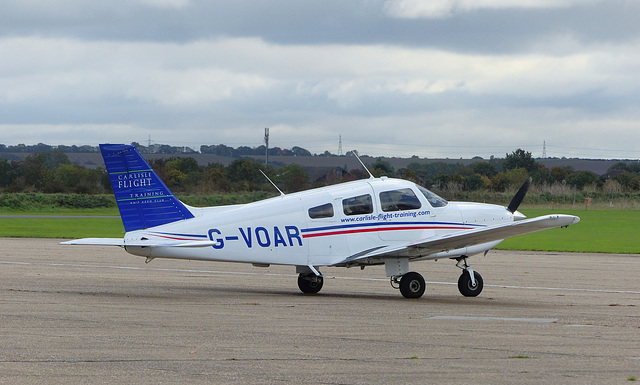 G-VOAR at Duxford - 11 October 2020