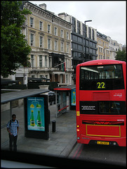 Knightsbridge bus stop