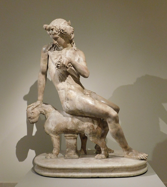 Dionysos Seated on a Panther in the Metropolitan Museum of Art, September 2018