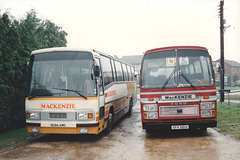 Steve MacKenzie B284 AMG and Duncan MacKenzie VFK 661X - 31 Dec 1995 (295-12)