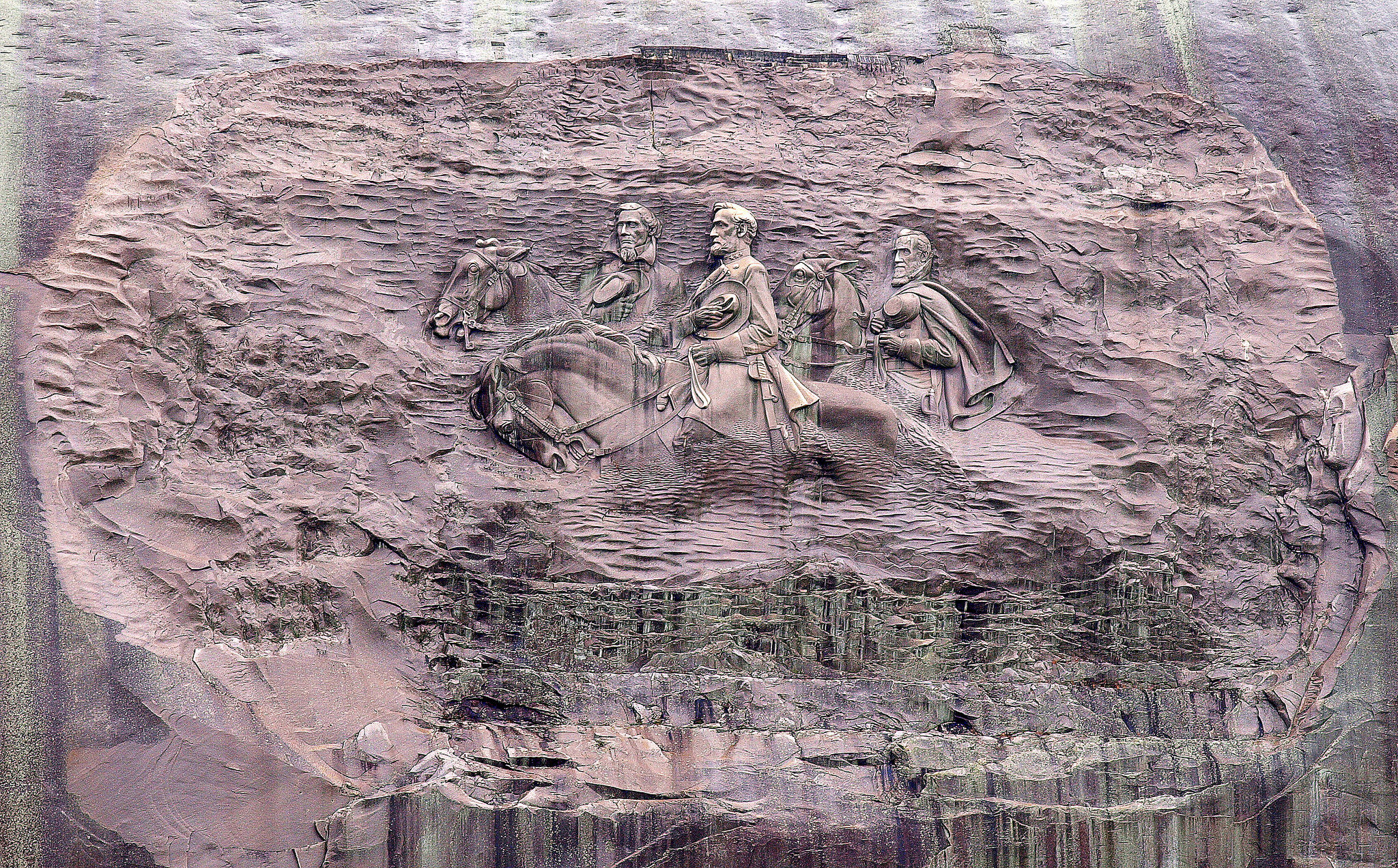 Stone Mountain Carving