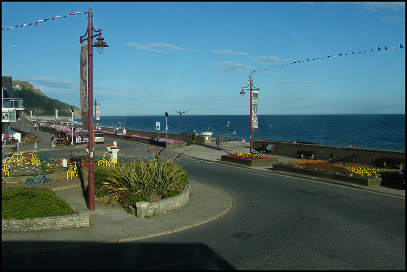 blue sea at Seaton