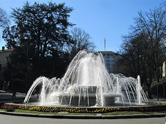 Rossio Fountain.