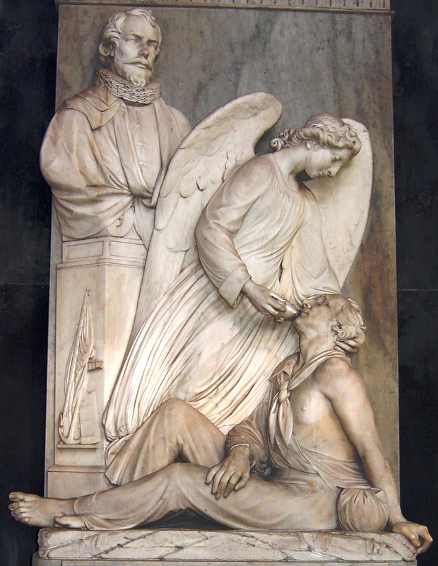 Detail of Memorial to Thomas Ferres (d1831), Holy Trinity Church, Kingston upon Hull