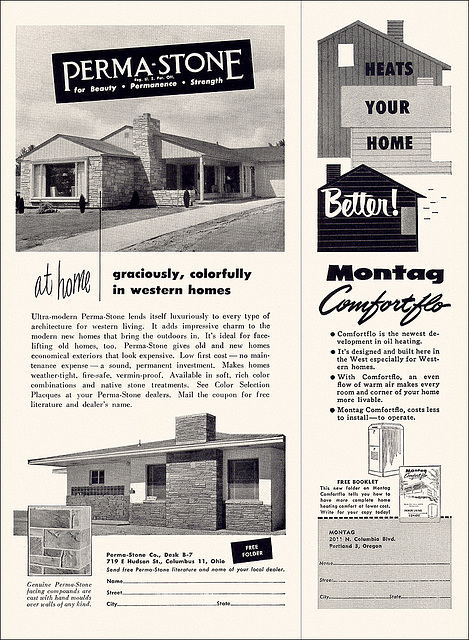 B&W Ads, 1950