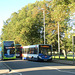 Temporary bus stops in Emmanuel Road, Cambridge for Covid-19 - 1 Sep 2020 (P1070510)