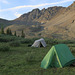 Camp at Cathedral Lake