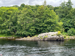 The Ferry Rock, River Tummel at Port na Craig