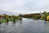 Die Ruhr von der Brücke Ringstraße aus (Essen-Kettwig) / 1.11.2023