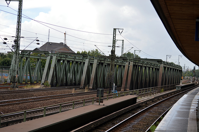 Brücken Trilogie bei Hamburg-Veddel