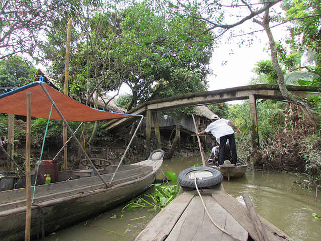 En barque Delta du Mékong (6)