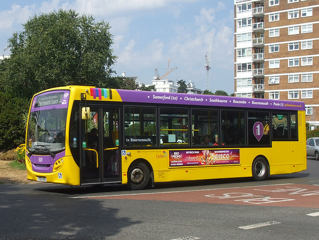 DSCF3493 Yellow Buses 535 (YX12 AXU) in Bournemouth - 26 Jul 2018 DSCF3493 Yellow Buses 535 (YX12 AXU) in Bournemouth - 26 Jul 2018
